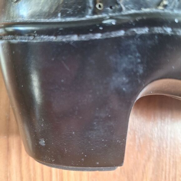 Ariat Bradford Distressed Leather Clogs Burnished Black Comfort Shabby Chic 7.5 - Picture 13 of 15